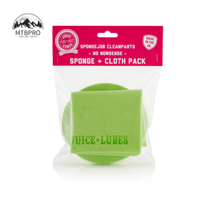 Juice Lubes SpongeJob CleanParts, paket gobe in krpe