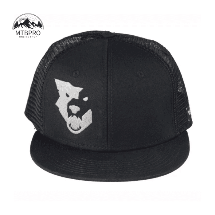 Wolf Tooth Logo Flat Bill Trucker Kapa